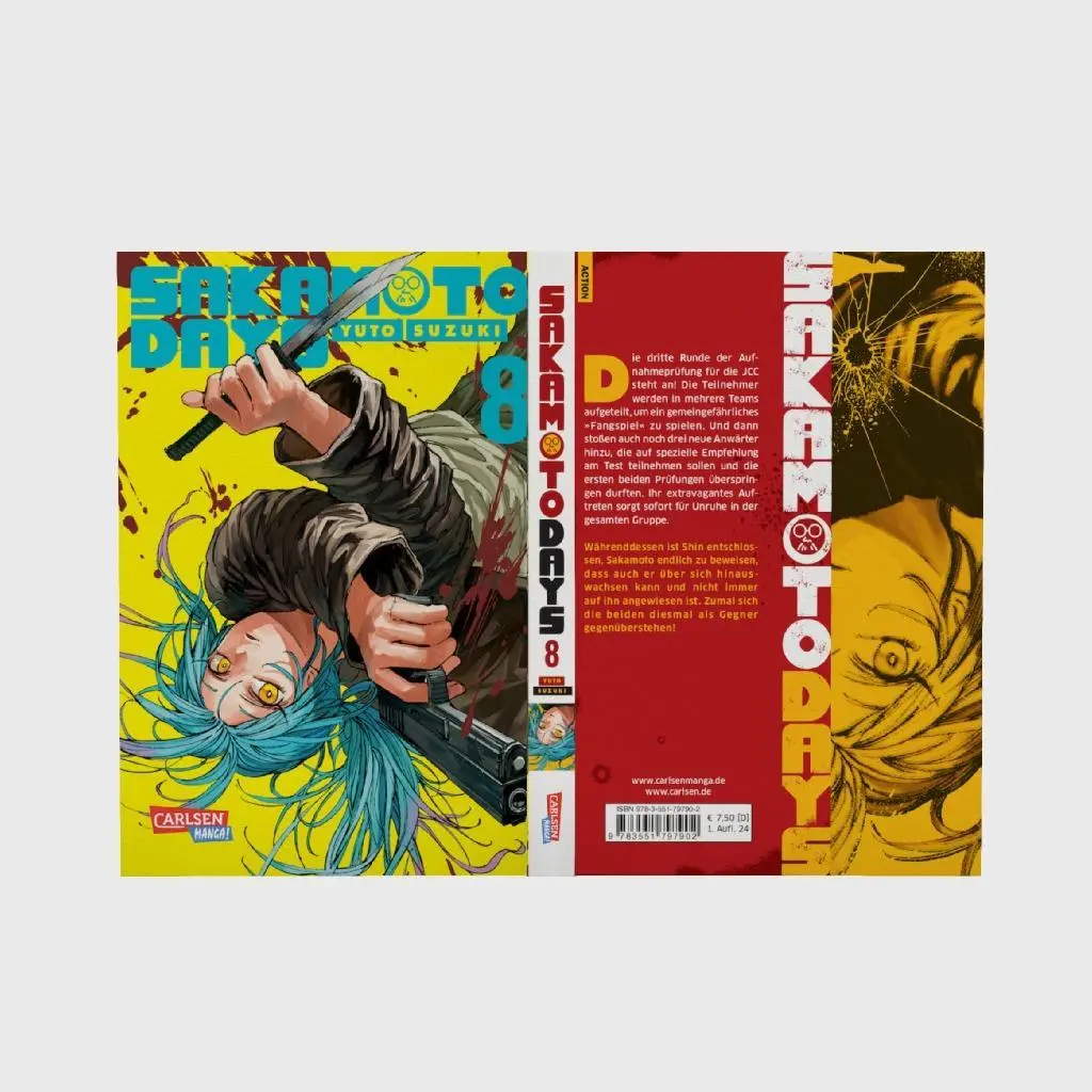 Bild: 9783551797902 | Sakamoto Days 8 | Yuto Suzuki | Taschenbuch | Sakamoto Days | 192 S.