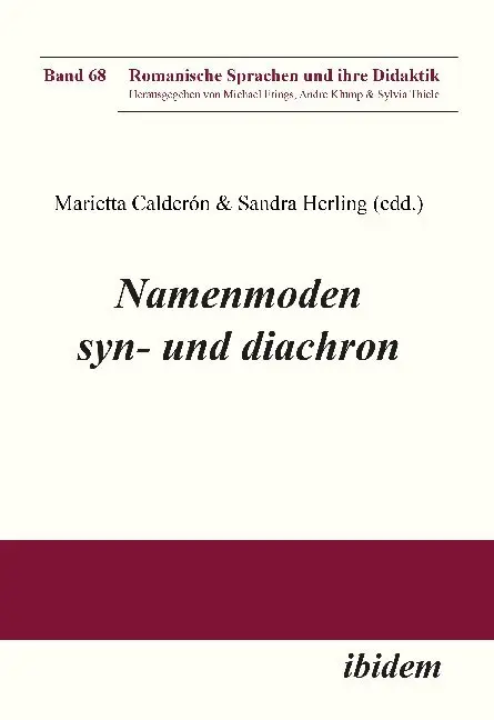 Namenmoden syn- und diachron Kartoniert (TB)