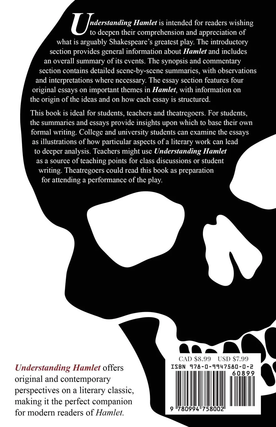 Rückseite: 9780994758002 | Understanding Hamlet | A Study Guide | Robert James Renwick | Buch