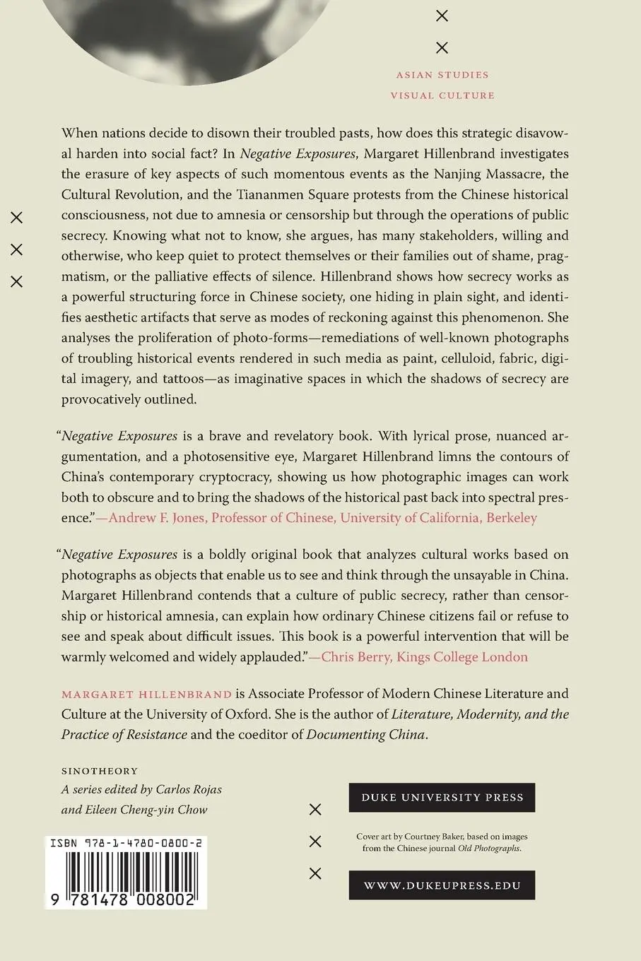 Rückseite: 9781478008002 | Negative Exposures | Knowing What Not to Know in Contemporary China