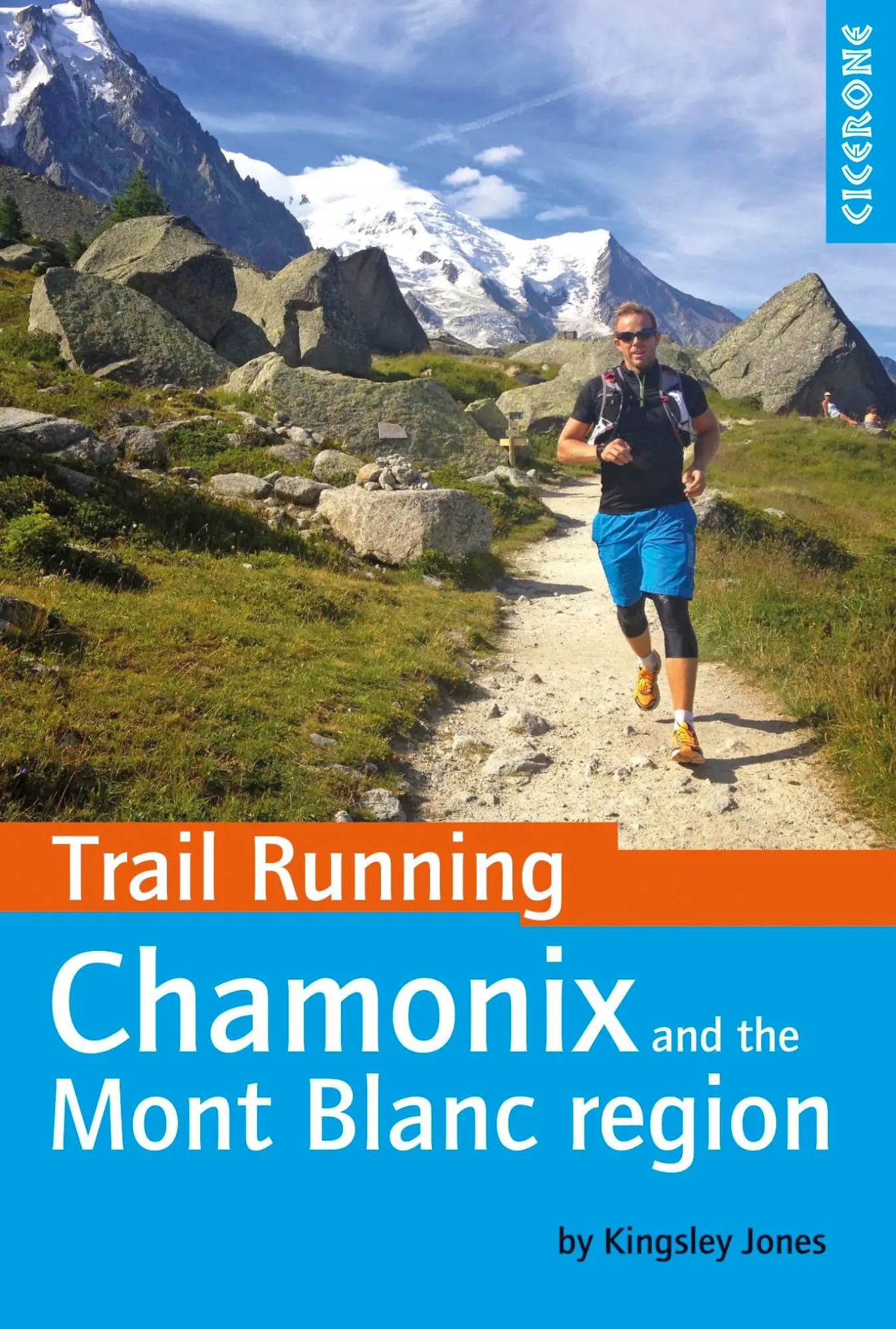 Cover: 9781852848002 | Trail Running - Chamonix and the Mont Blanc Region | Kingsley Jones