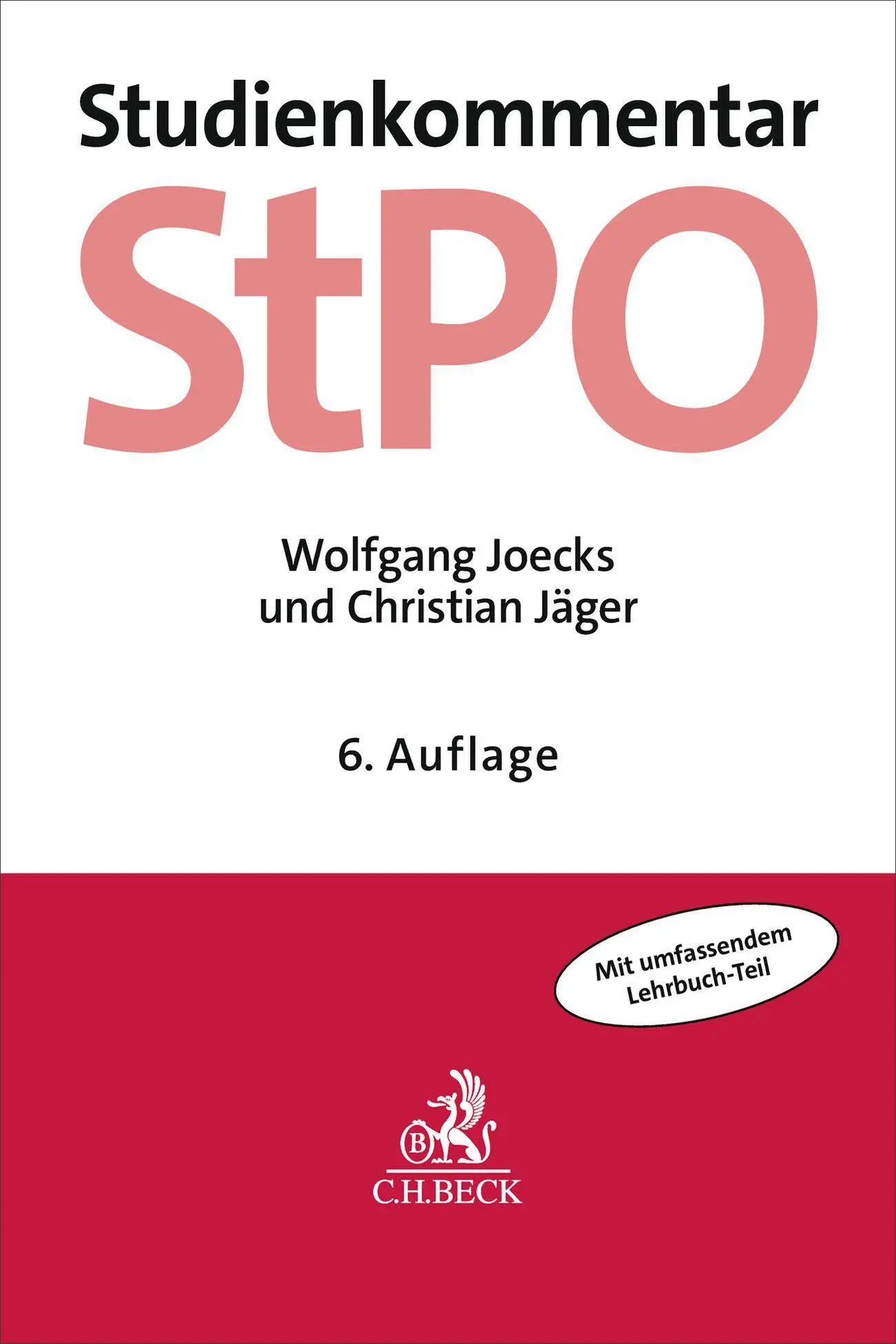 Cover: 9783406838002 | Strafprozessordnung. StPO | Wolfgang Joecks (u. a.) | Taschenbuch | XX