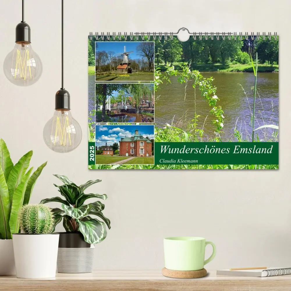 Bild: 9783435168002 | Wunderschönes Emsland (Wandkalender 2025 DIN A4 quer), CALVENDO...