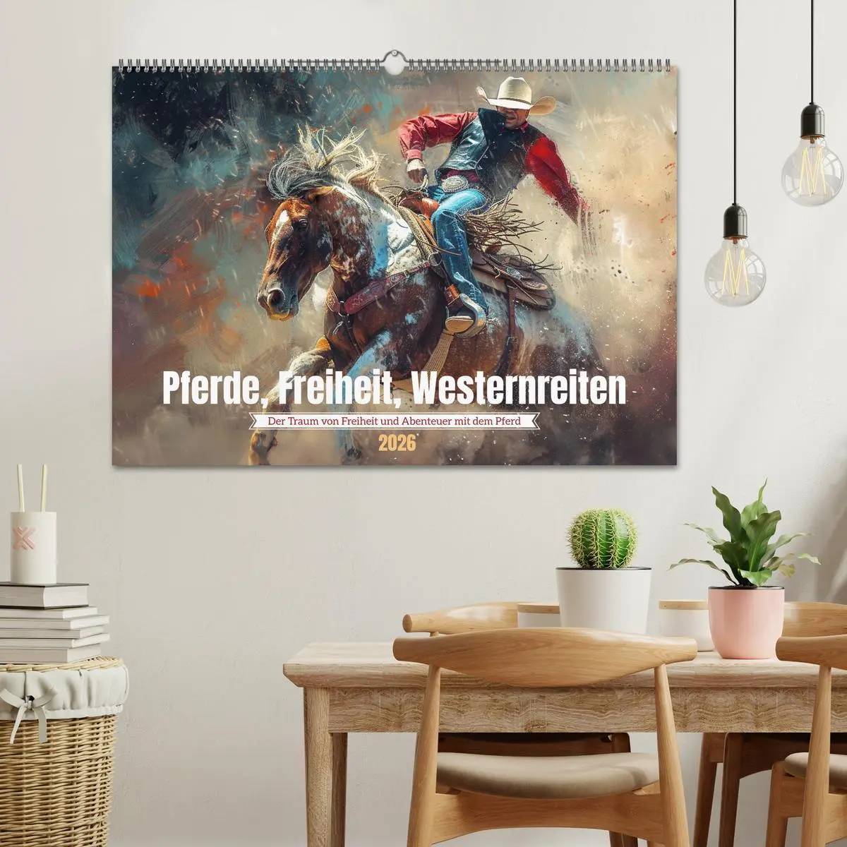 Bild: 9783457258002 | Pferde, Freiheit, Westernreiten (Wandkalender 2026 DIN A2 quer),...