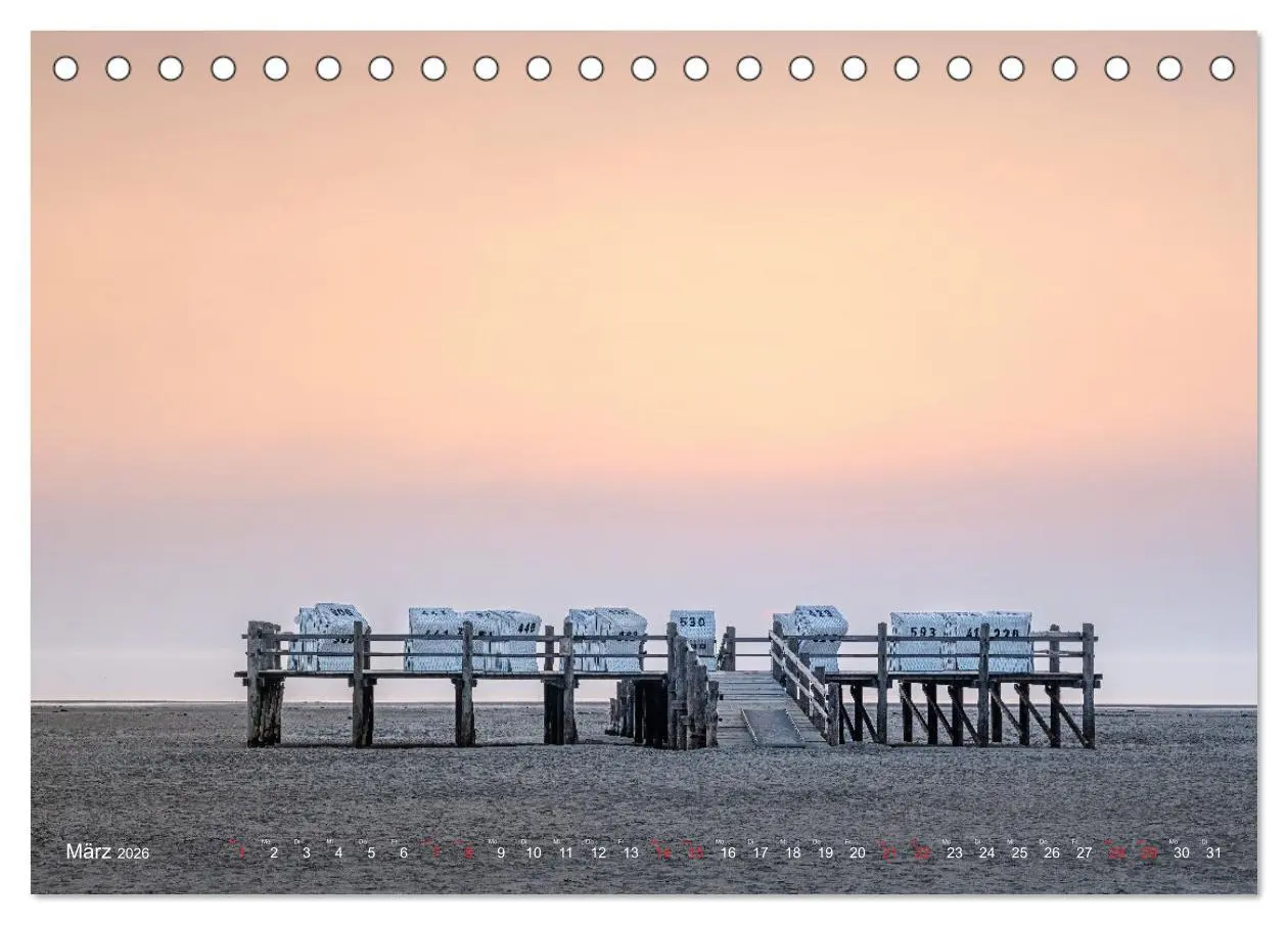 Bild: 9783457498002 | Nordseeurlaub in St. Peter-Ording (Tischkalender 2026 DIN A5 quer),...