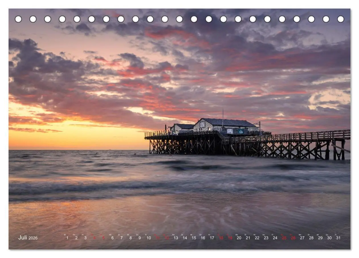 Bild: 9783457498002 | Nordseeurlaub in St. Peter-Ording (Tischkalender 2026 DIN A5 quer),...