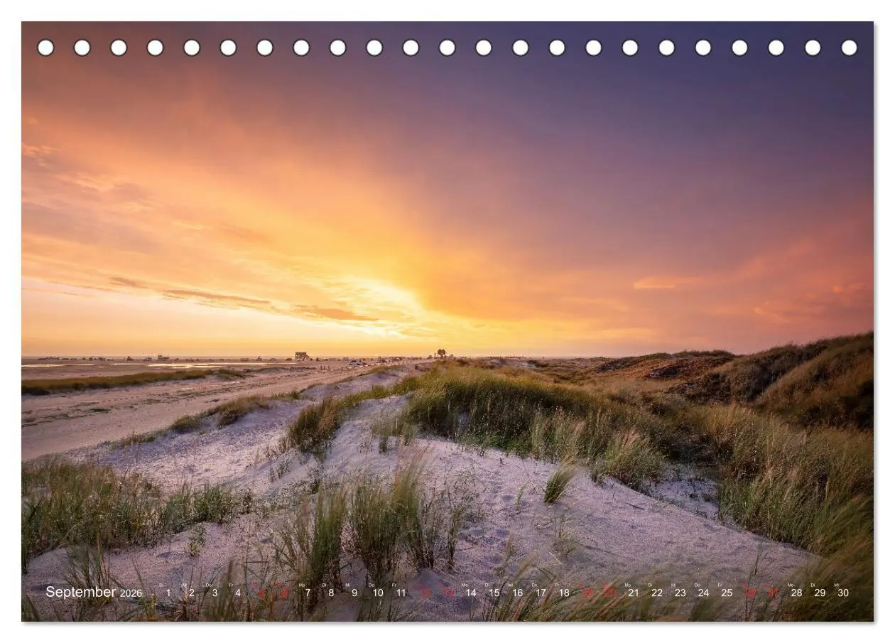 Bild: 9783457498002 | Nordseeurlaub in St. Peter-Ording (Tischkalender 2026 DIN A5 quer),...