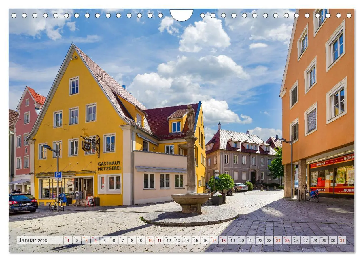 Bild: 9783457638002 | Ellwangen Impressionen (Wandkalender 2026 DIN A4 quer), CALVENDO...