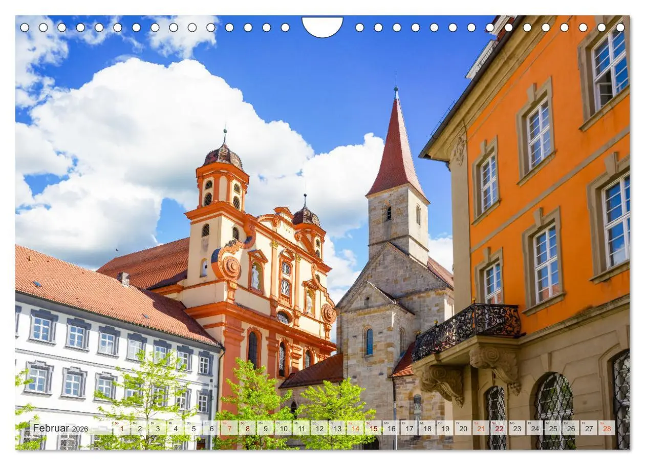 Bild: 9783457638002 | Ellwangen Impressionen (Wandkalender 2026 DIN A4 quer), CALVENDO...