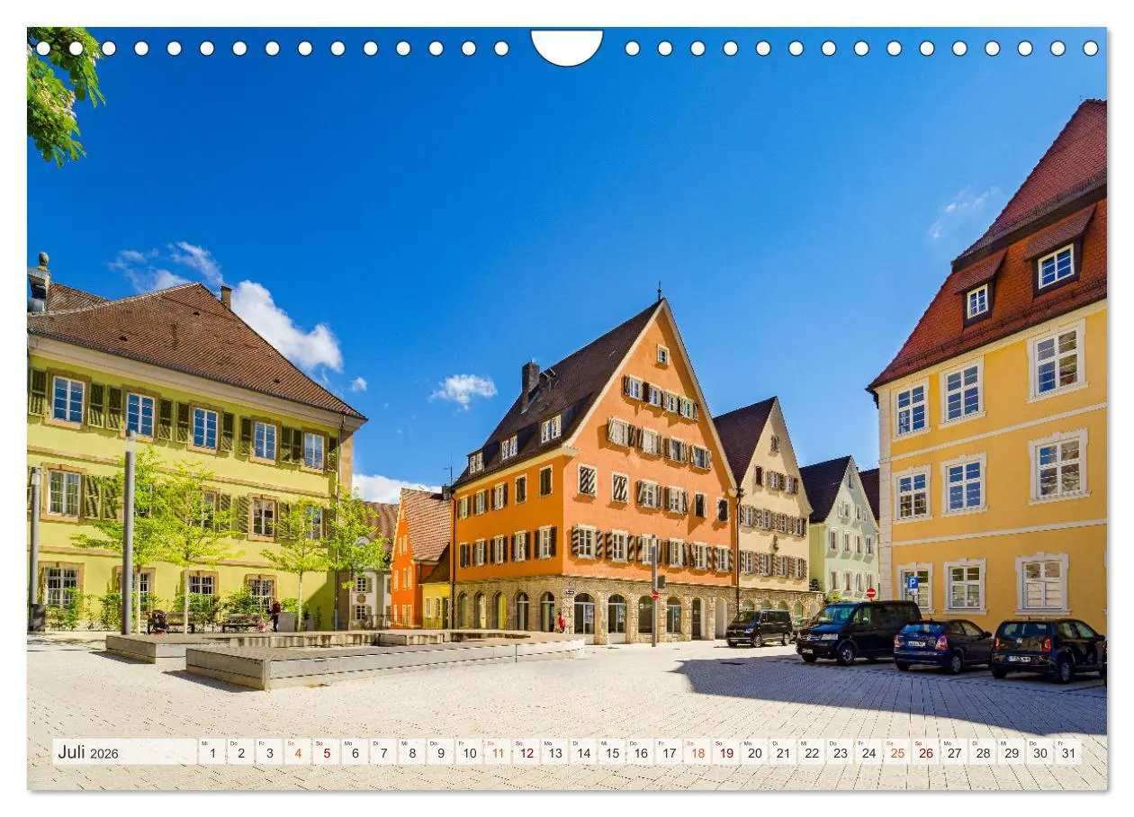 Bild: 9783457638002 | Ellwangen Impressionen (Wandkalender 2026 DIN A4 quer), CALVENDO...