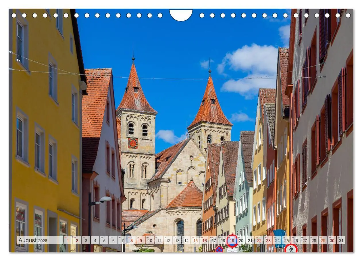 Bild: 9783457638002 | Ellwangen Impressionen (Wandkalender 2026 DIN A4 quer), CALVENDO...