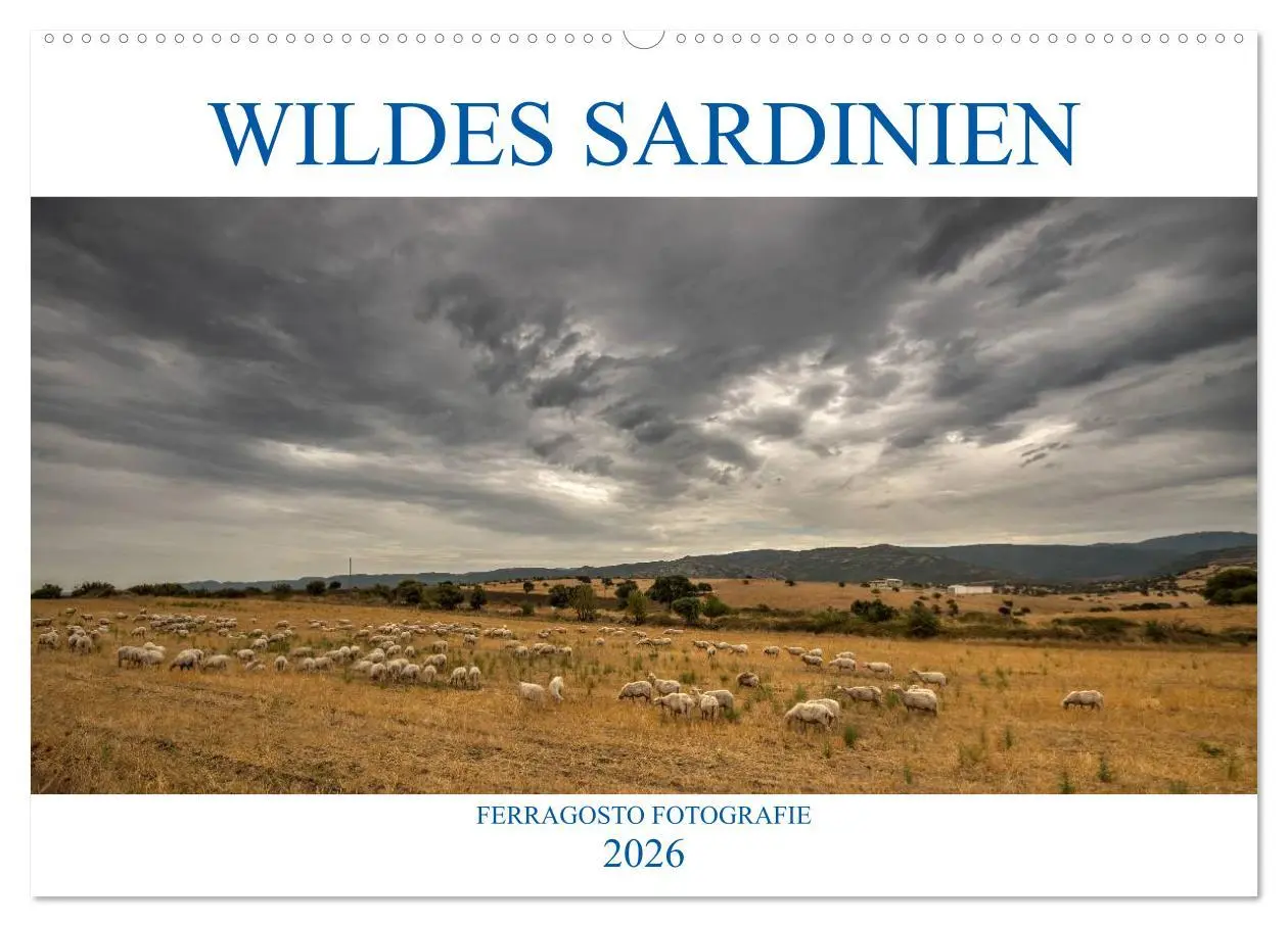 Cover: 9783457878002 | Wildes Sardinien 2026 (Wandkalender 2026 DIN A2 quer), CALVENDO...