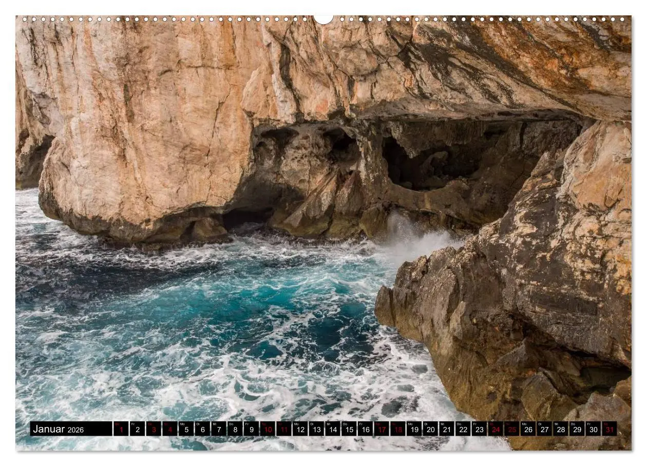 Bild: 9783457878002 | Wildes Sardinien 2026 (Wandkalender 2026 DIN A2 quer), CALVENDO...