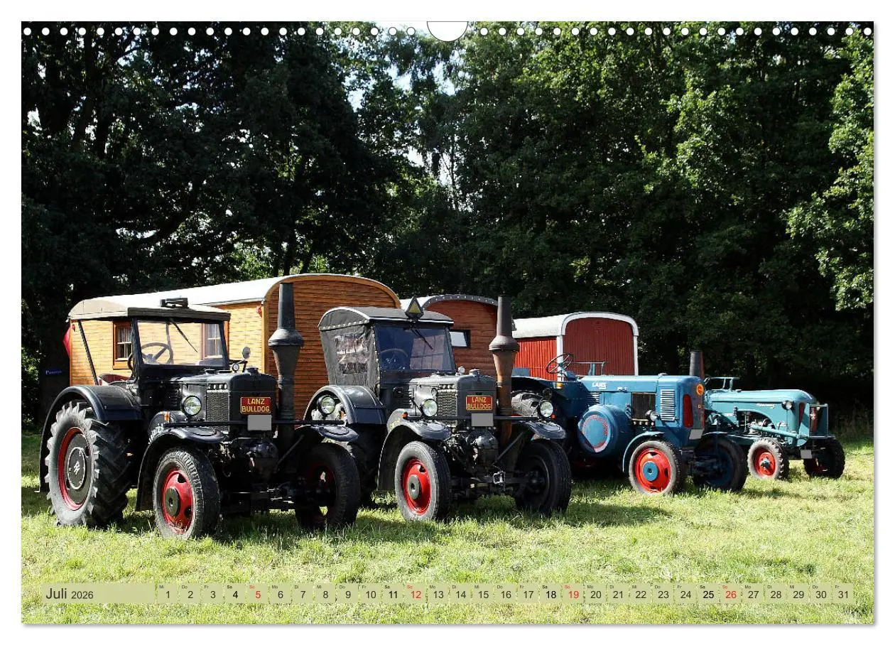 Bild: 9783457948002 | Historische Nutzfahrzeuge (Wandkalender 2026 DIN A3 quer), CALVENDO...
