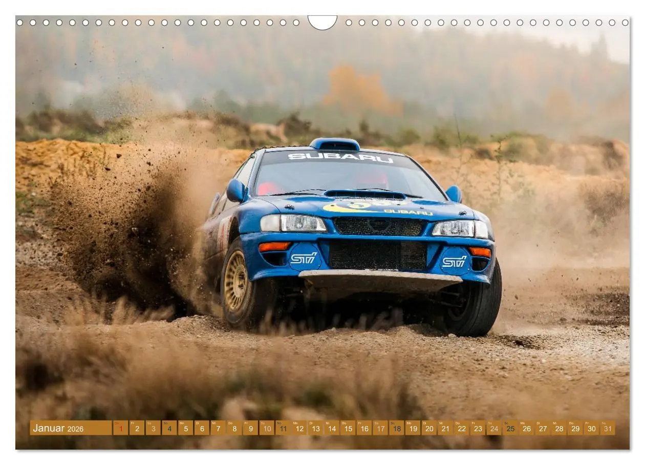 Bild: 9783516108002 | Rallye Faszination 2026 (Wandkalender 2026 DIN A3 quer), CALVENDO...