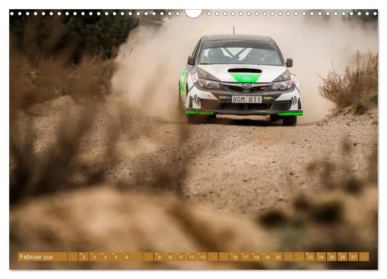 Bild: 9783516108002 | Rallye Faszination 2026 (Wandkalender 2026 DIN A3 quer), CALVENDO...