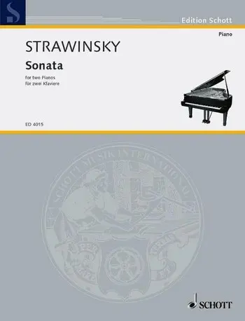 Cover: 9790001048002 | Sonate (1943-1944) | Igor Stravinsky | Buch | Schott Music