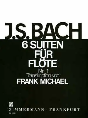 Cover: 9790010198002 | Suite No.1 In G BWV 1007 | Johann Sebastian Bach | Buch