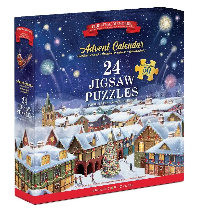 Cover: 628136658102 | Puzzle Adventskalender - Christmas Memories | Spiel | 9924-5810 | 2024