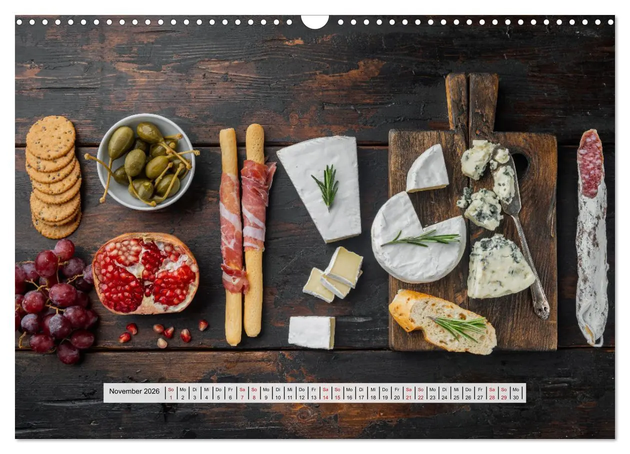 Bild: 9783457628102 | Mediterrane Küche - Gesund &amp; Lecker (Wandkalender 2026 DIN A3...