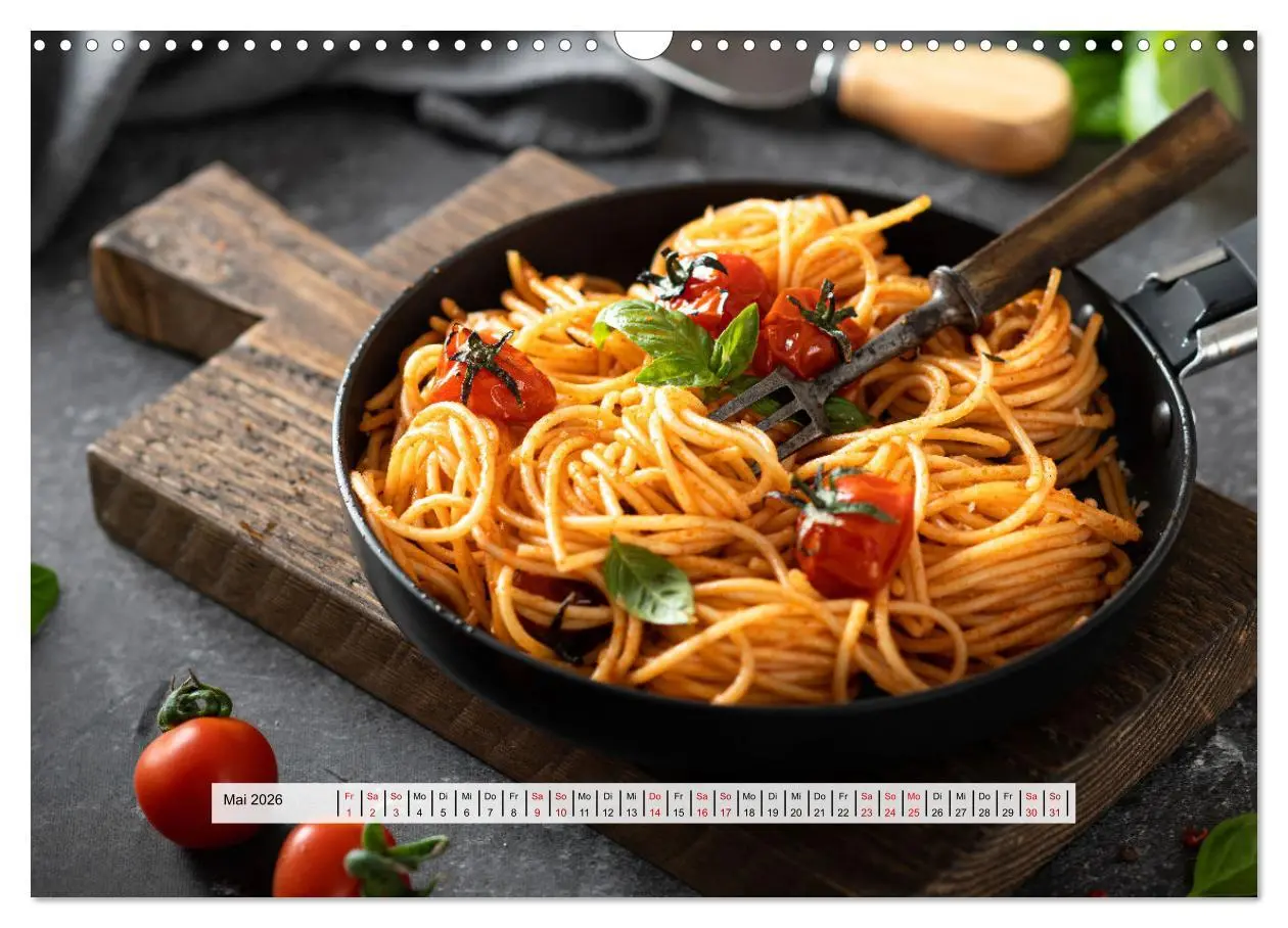 Bild: 9783457628102 | Mediterrane Küche - Gesund &amp; Lecker (Wandkalender 2026 DIN A3...
