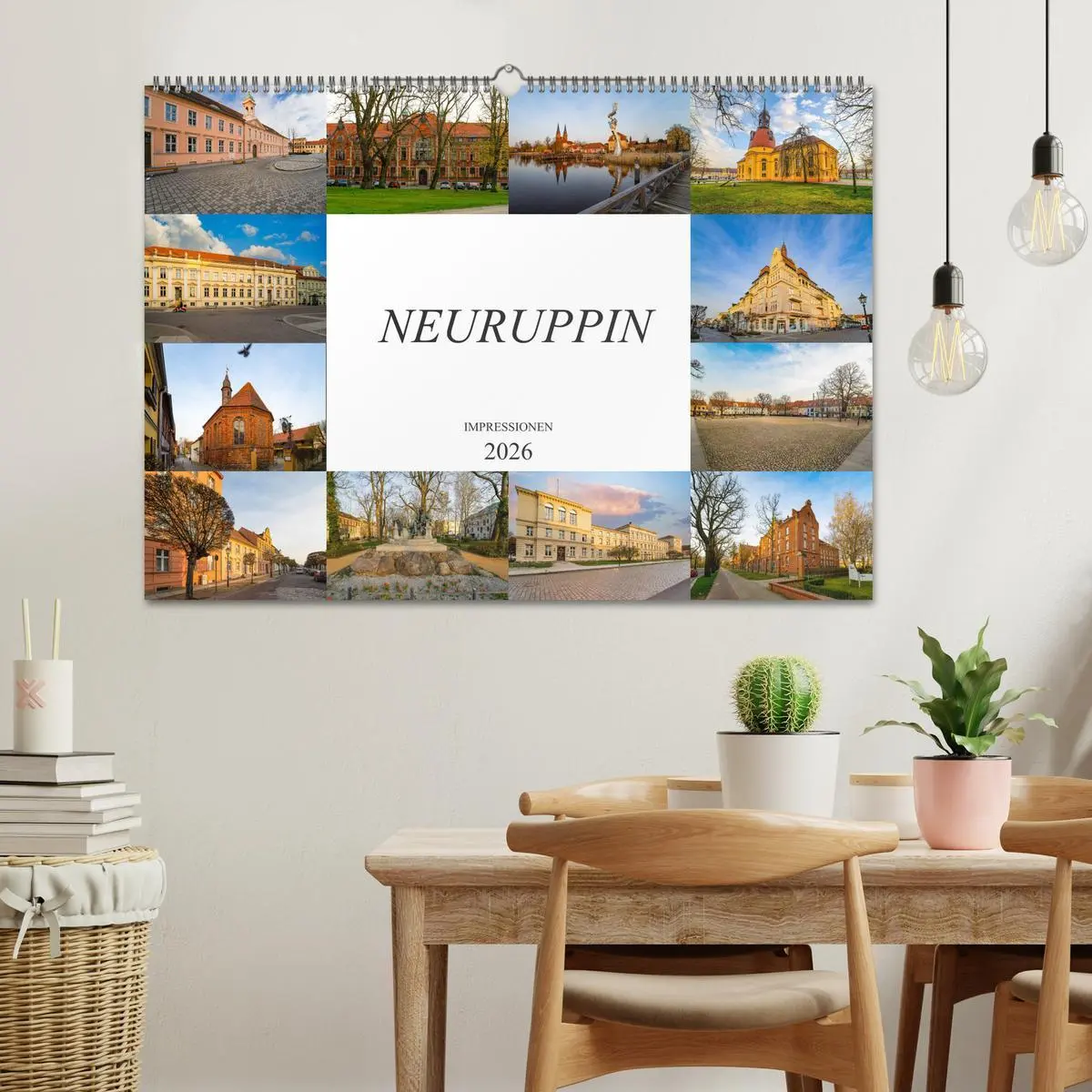 Bild: 9783457798102 | Neuruppin Impressionen (Wandkalender 2026 DIN A2 quer), CALVENDO...