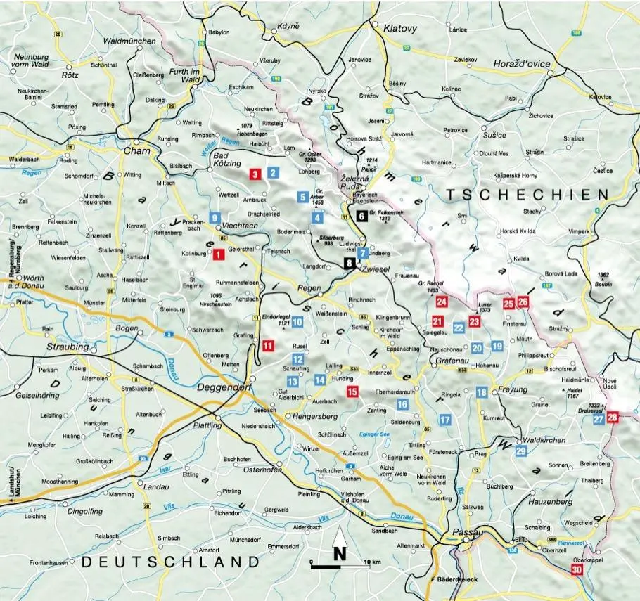 Bild: 9783862468102 | Wanderungen für Langschläfer Bayerischer Wald | Bahnmüller (u. a.)