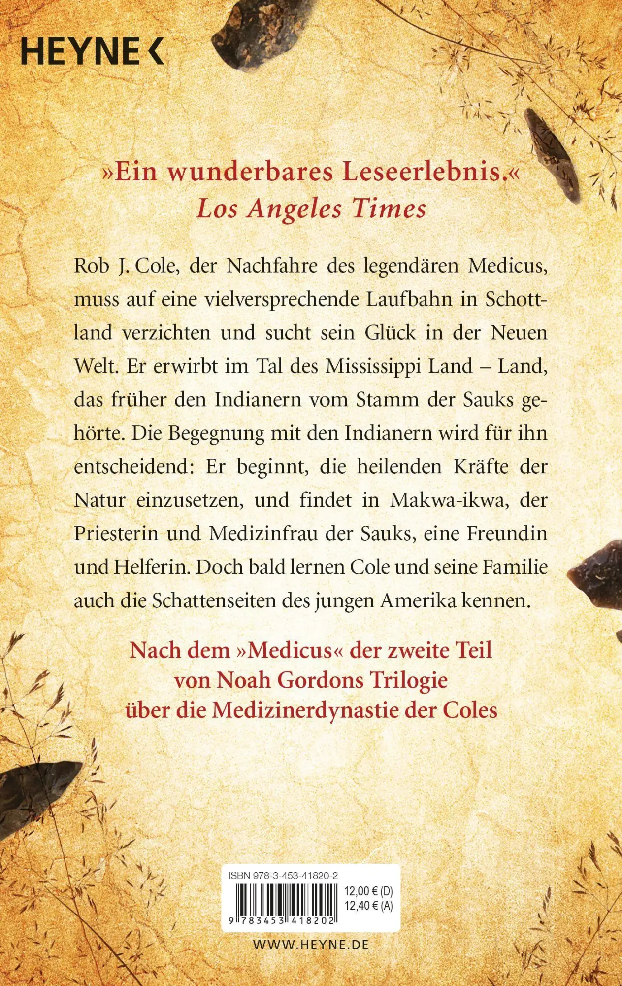 Bild: 9783453418202 | Der Schamane | Noah Gordon | Taschenbuch | Die Medicus-Reihe | 720 S.