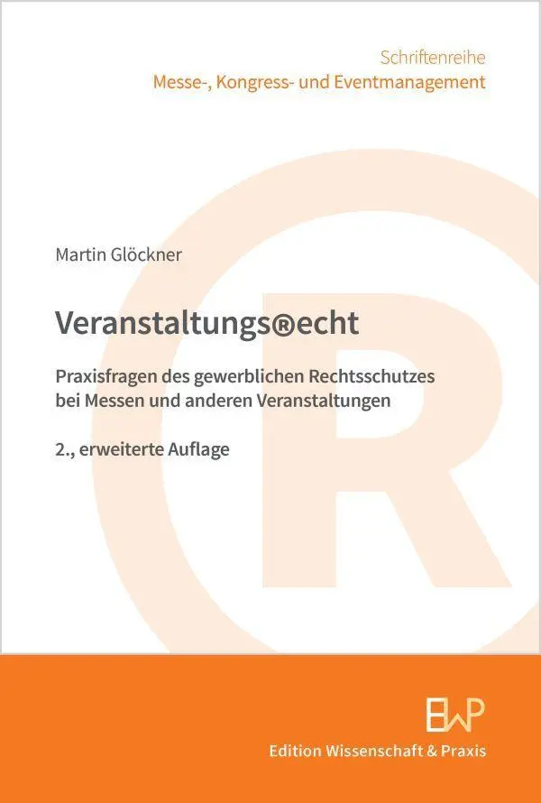Cover: 9783896738202 | Veranstaltungsrecht | Martin Glöckner | Taschenbuch | 153 S. | Deutsch