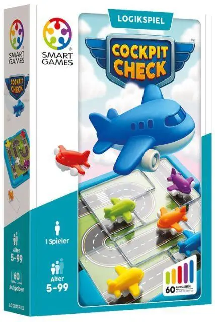 Cover: 5414301528302 | Cockpit Check | Smart Games | Spiel | SG 461 DE | Deutsch | 2026