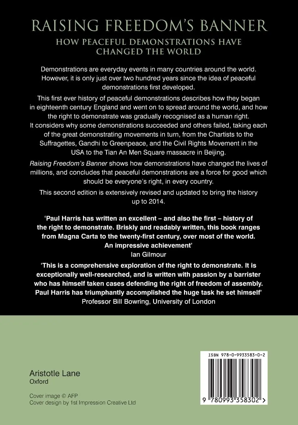 Rückseite: 9780993358302 | Raising Freedom's Banner | Paul Harris | Taschenbuch | Englisch | 2015
