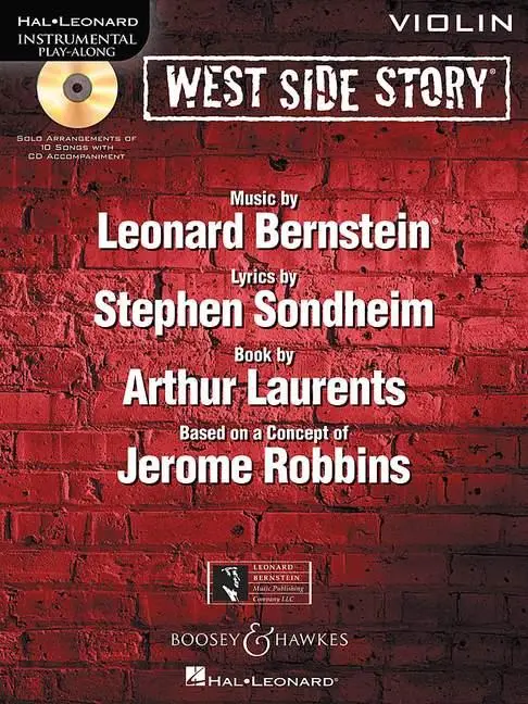 Cover: 9781423458302 | West Side Story - Instrumental Play-Along for Violin (Book/Online...