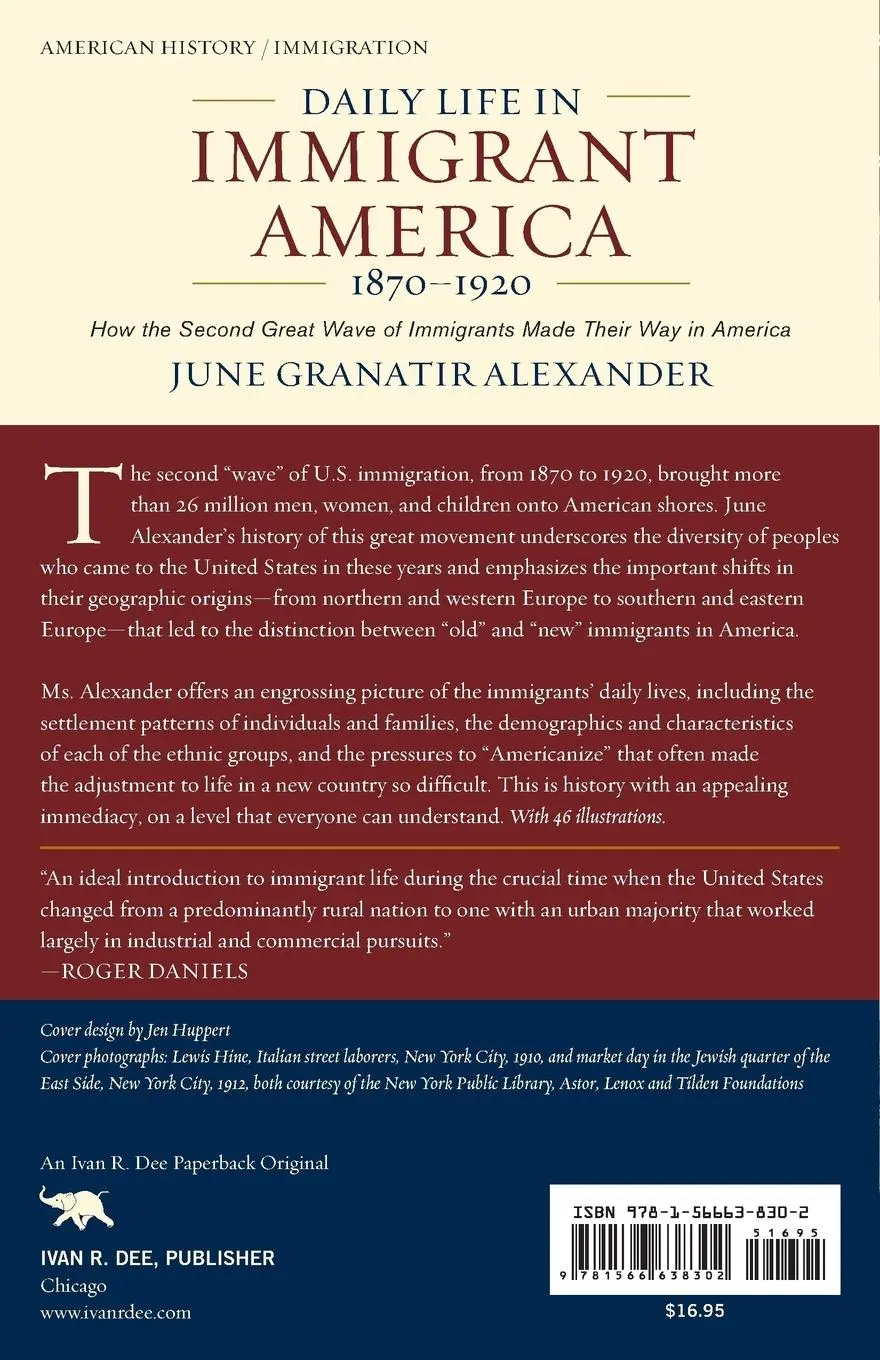 Rückseite: 9781566638302 | Daily Life in Immigrant America, 1870-1920 | June Granatir Alexander