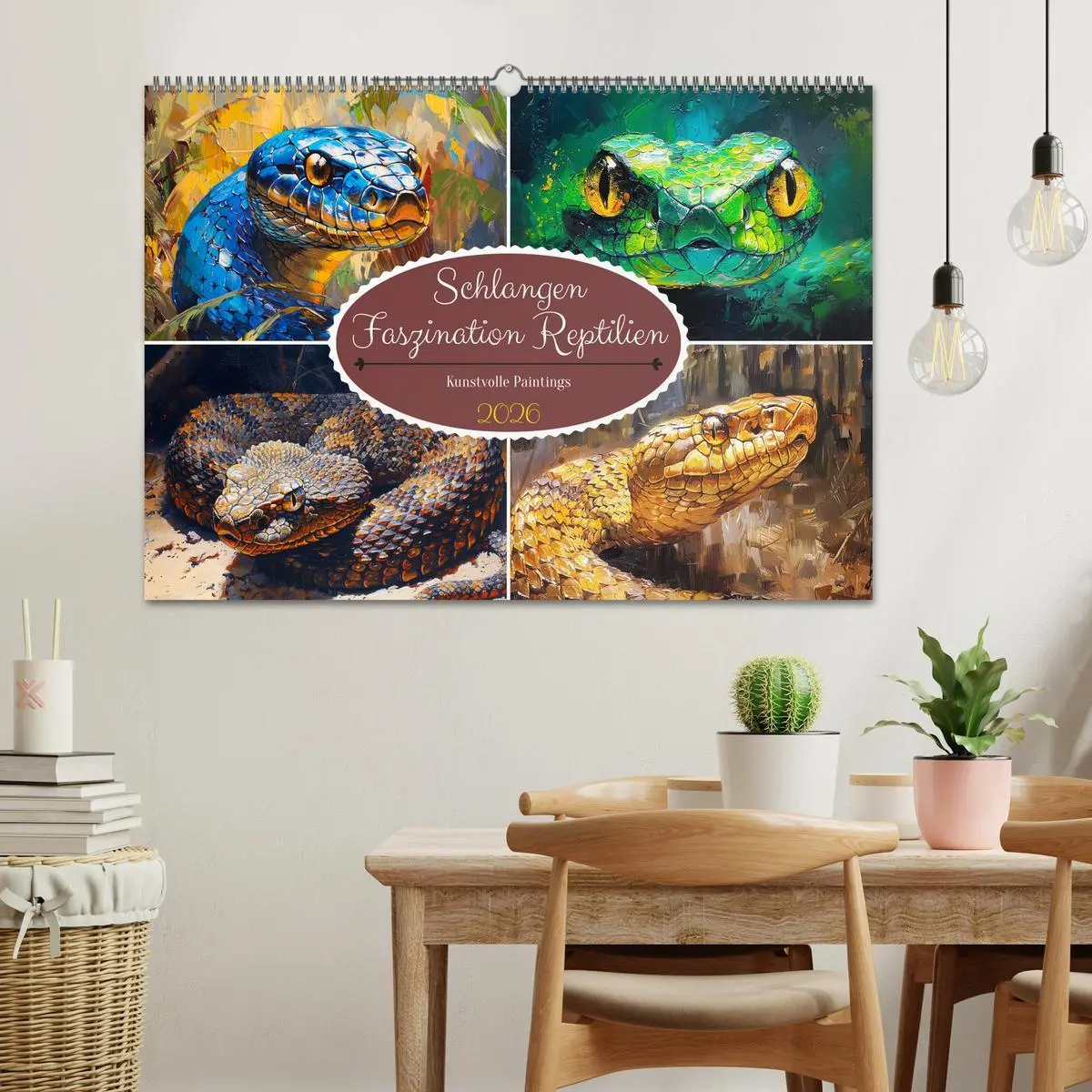 Bild: 9783457398302 | Schlangen. Faszination Reptilien. Kunstvolle Paintings...