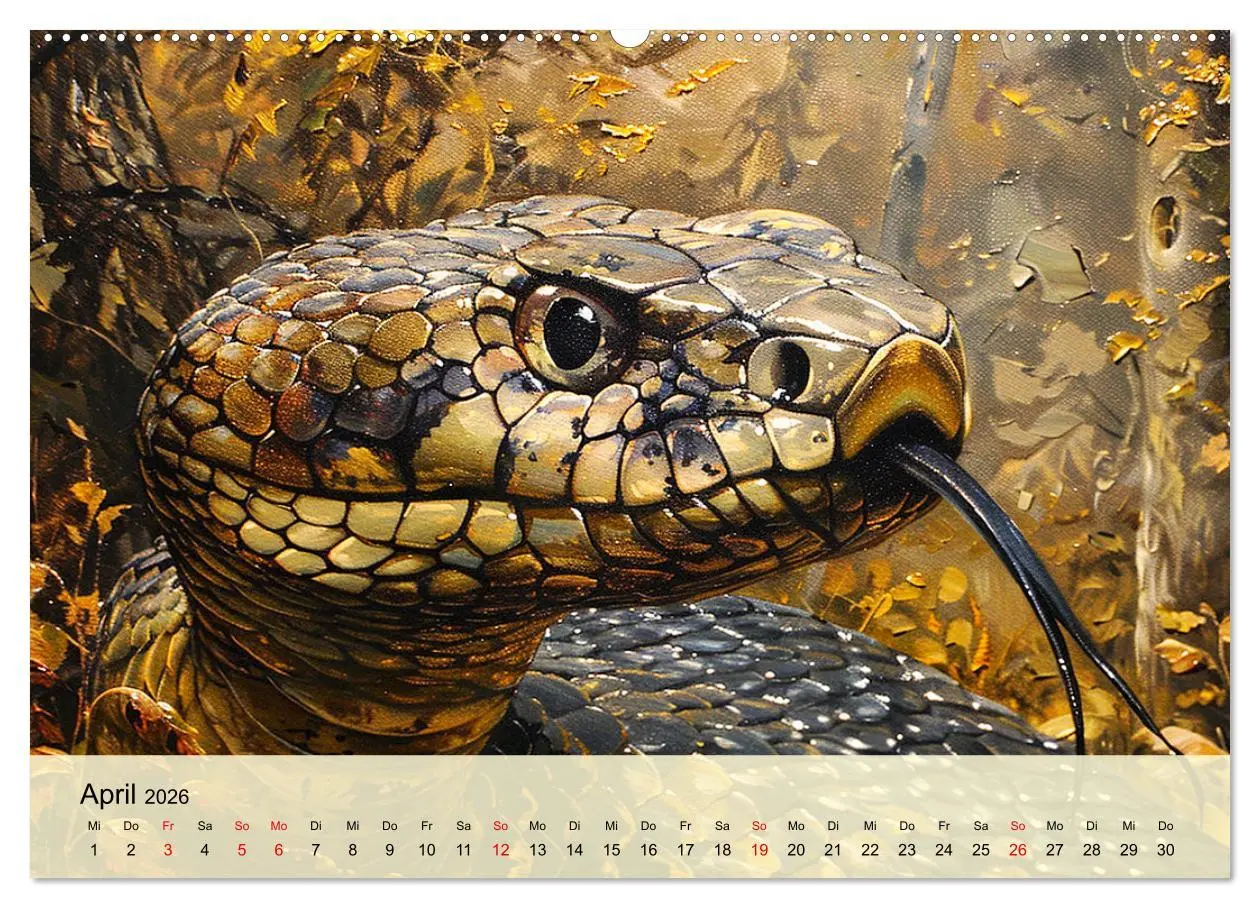 Bild: 9783457398302 | Schlangen. Faszination Reptilien. Kunstvolle Paintings...