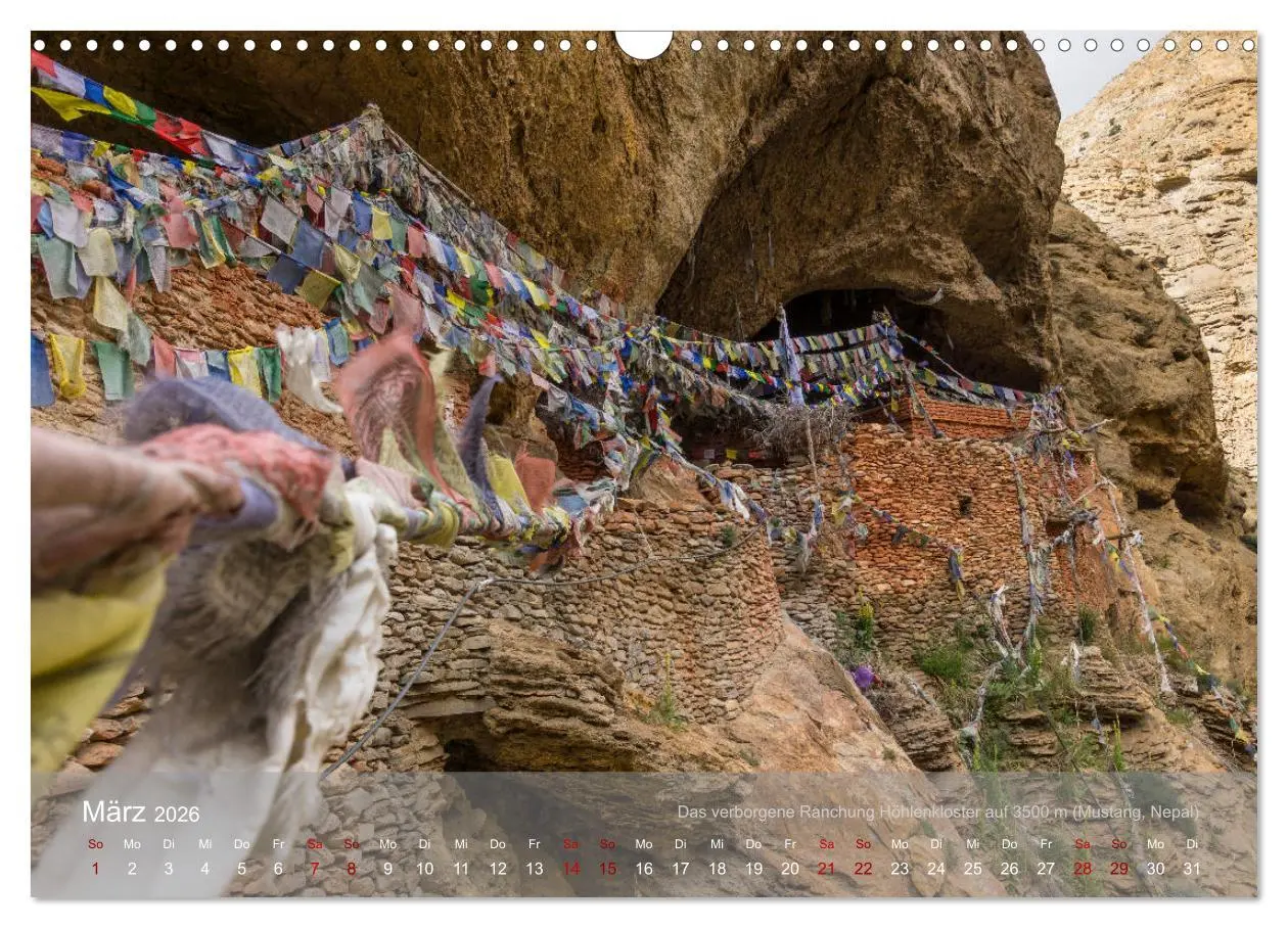 Bild: 9783457918302 | Buddhistische Klöster im Himalaya (Wandkalender 2026 DIN A3 quer),...