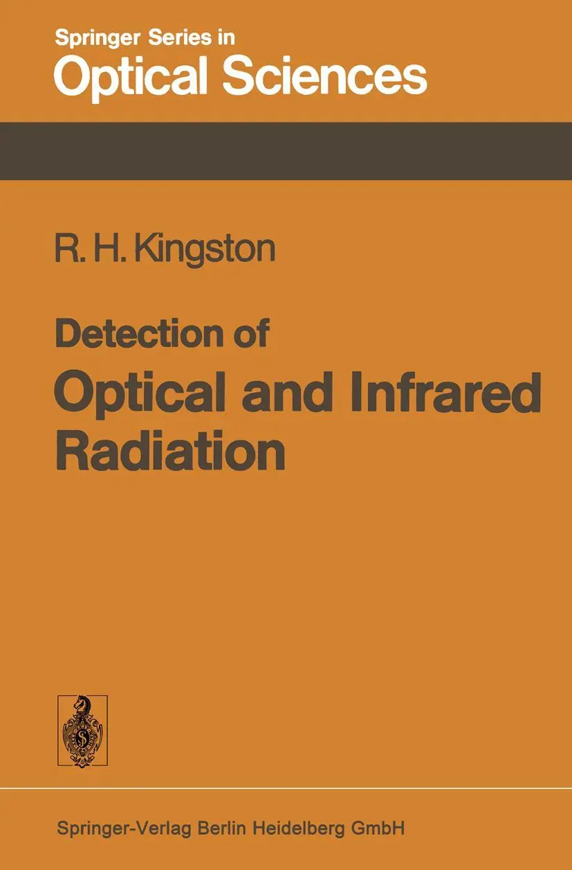 Cover: 9783662158302 | Detection of Optical and Infrared Radiation | R. H. Kingston | Buch