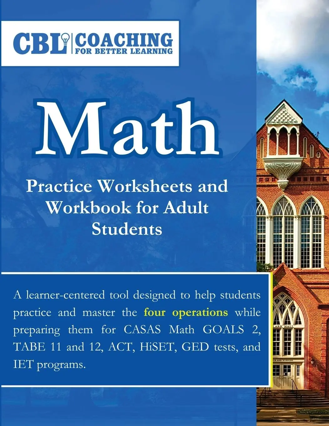 Cover: 9798330208302 | Math Practice Worksheets and Workbook for Adult Students | Learning