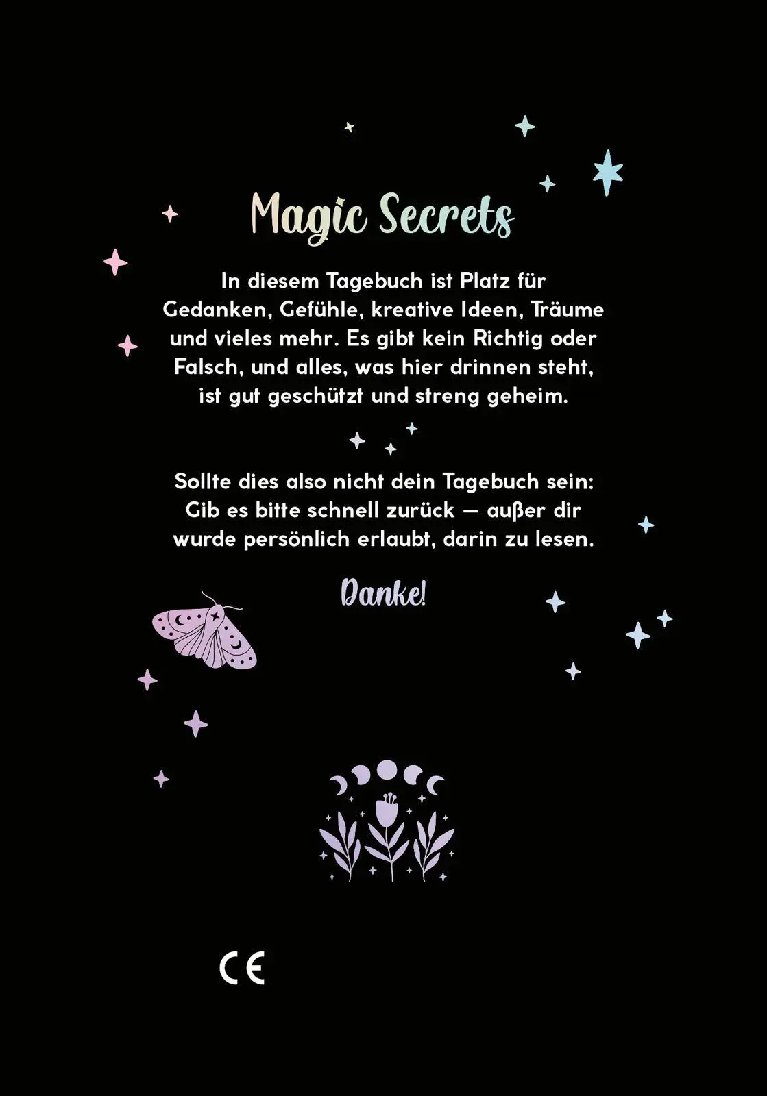Rückseite: 4014489138402 | My Secret Journal Tagebuch mit Schloss | Buch | 208 S. | Deutsch