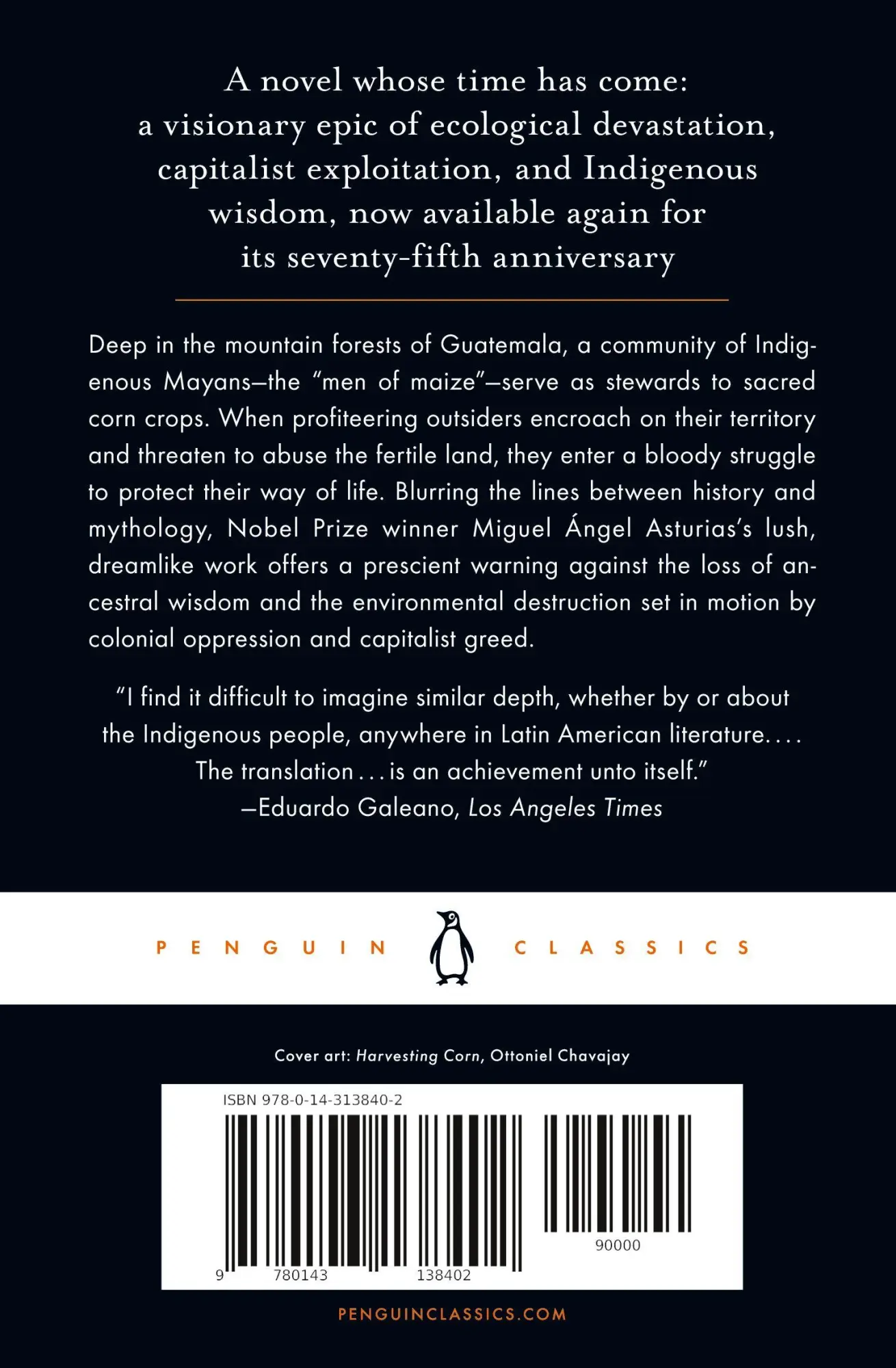 Rückseite: 9780143138402 | Men of Maize | Miguel Ángel Asturias | Taschenbuch | Englisch | 2024