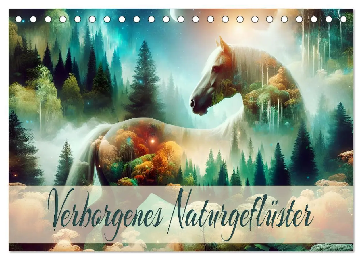 Cover: 9783457388402 | Verborgenes Naturgeflüster (Tischkalender 2026 DIN A5 quer),...
