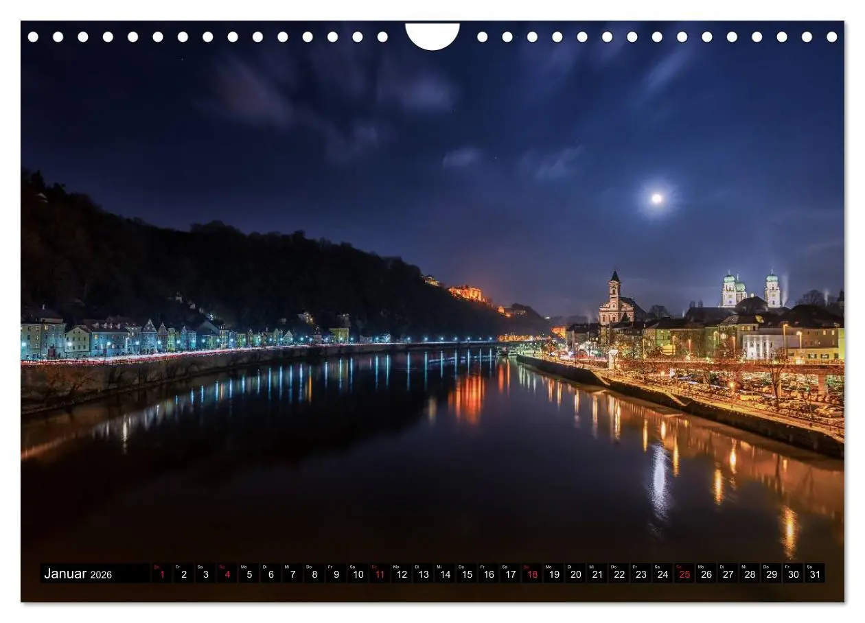 Bild: 9783457838402 | Passau, das Venedig Bayerns (Wandkalender 2026 DIN A4 quer),...