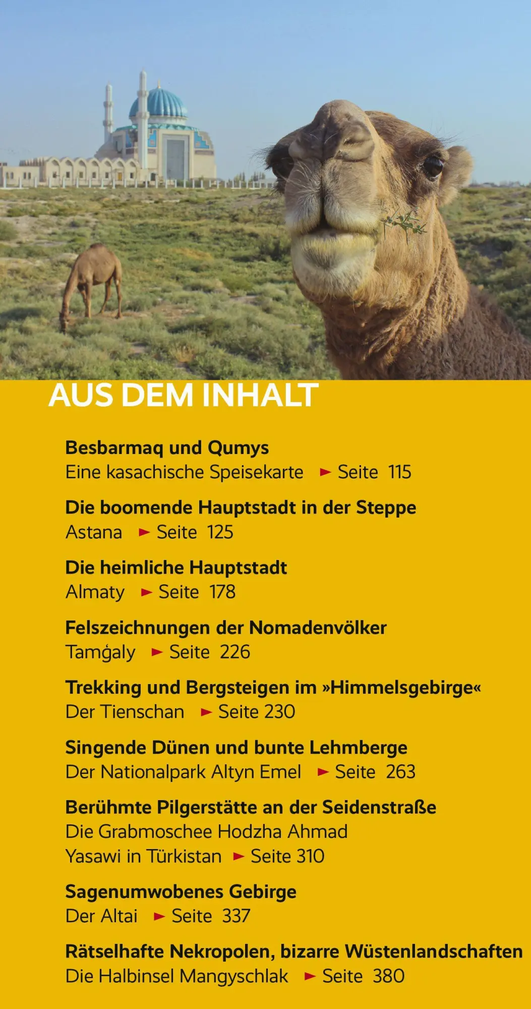 Bild: 9783897948402 | TRESCHER Reiseführer Kasachstan | Dagmar Schreiber | Taschenbuch