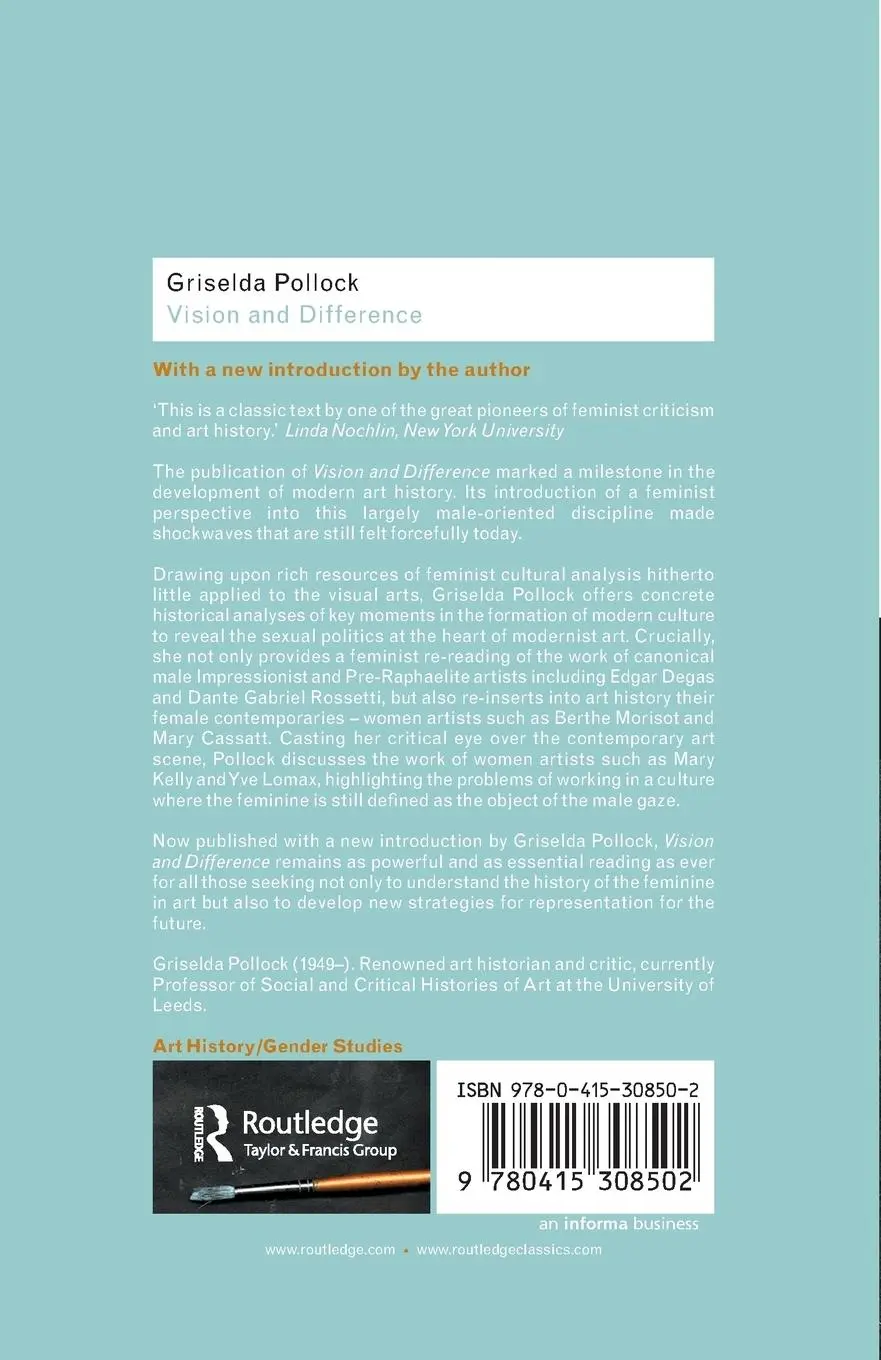 Rückseite: 9780415308502 | Vision and Difference | Feminism, Femininity and Histories of Art