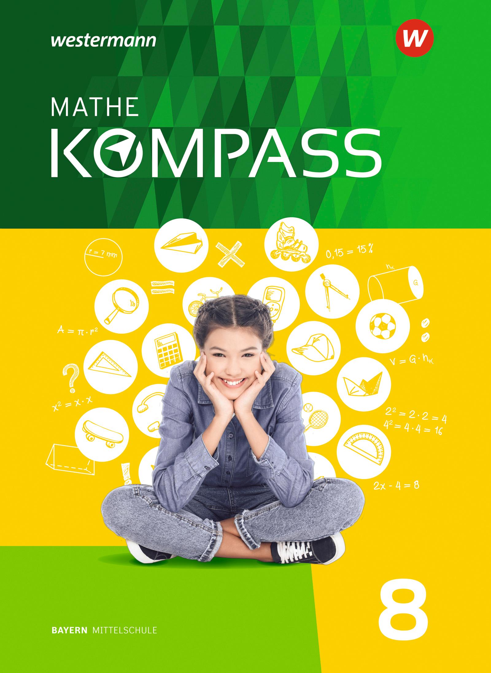 Cover: 9783507868502 | Mathe Kompass 8. Schulbuch. Bayern | Schulbuch 8 | Buch | 224 S.