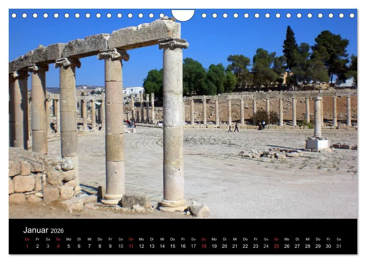 Bild: 9783516088502 | Faszinierendes Jordanien (Wandkalender 2026 DIN A4 quer), CALVENDO...