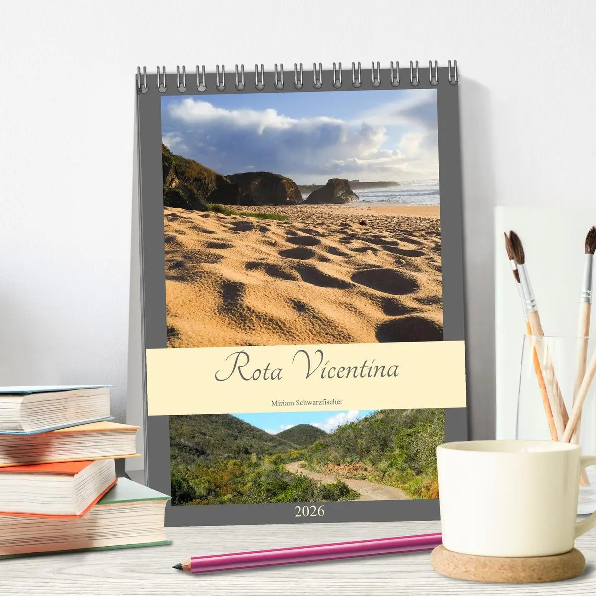 Bild: 9783516398502 | Rota Vicentina (Tischkalender 2026 DIN A5 hoch), CALVENDO...