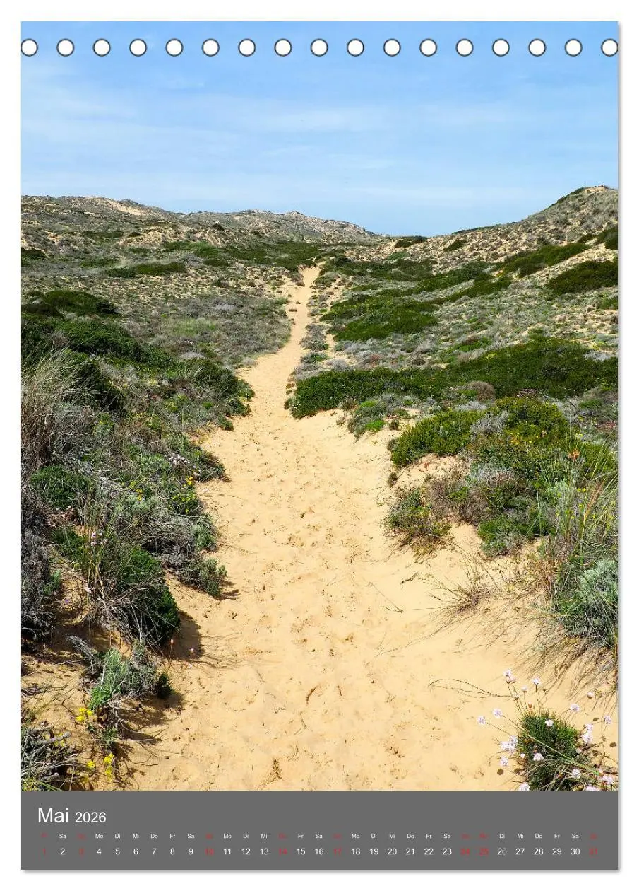 Bild: 9783516398502 | Rota Vicentina (Tischkalender 2026 DIN A5 hoch), CALVENDO...