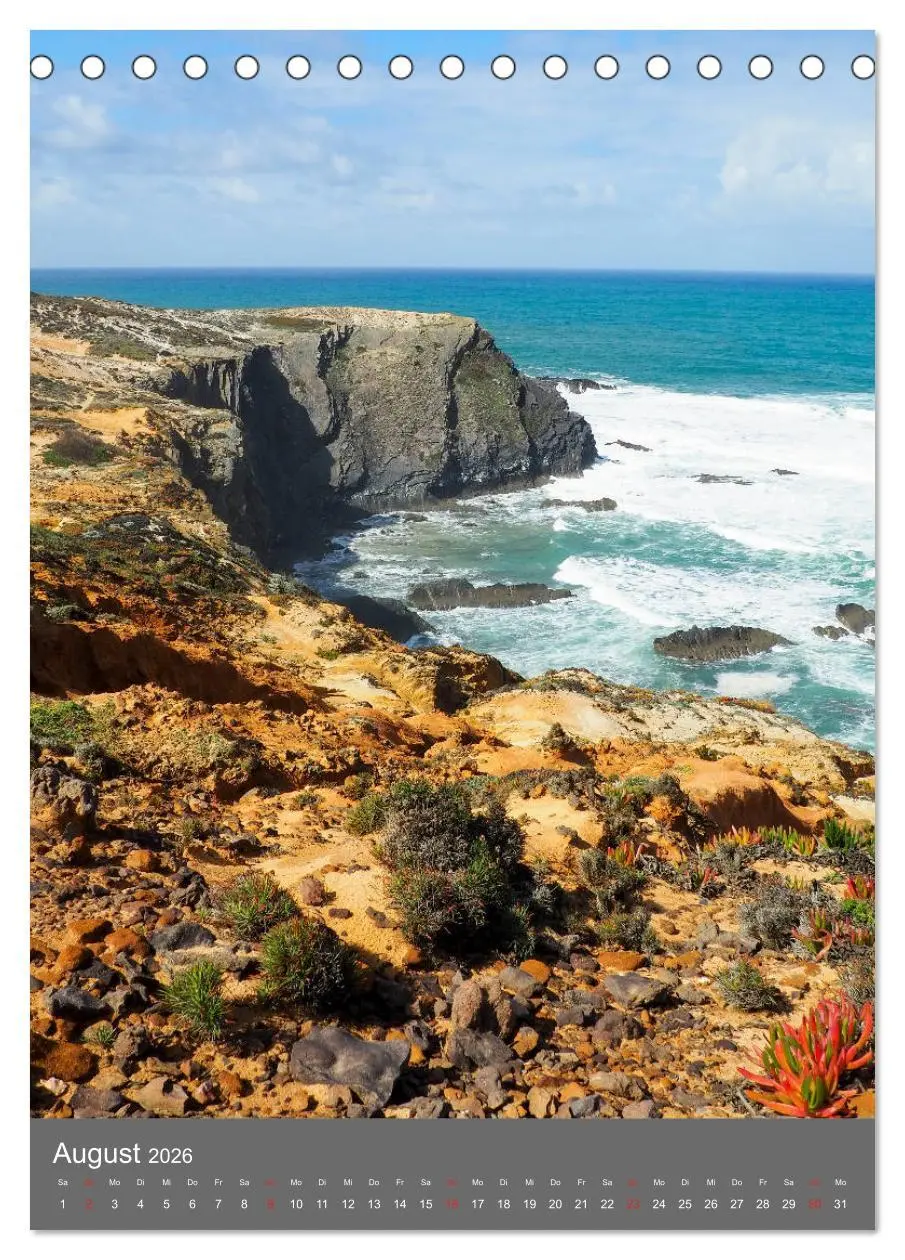 Bild: 9783516398502 | Rota Vicentina (Tischkalender 2026 DIN A5 hoch), CALVENDO...