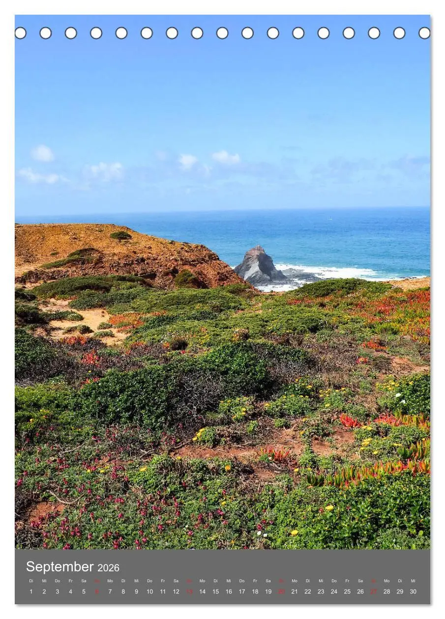 Bild: 9783516398502 | Rota Vicentina (Tischkalender 2026 DIN A5 hoch), CALVENDO...
